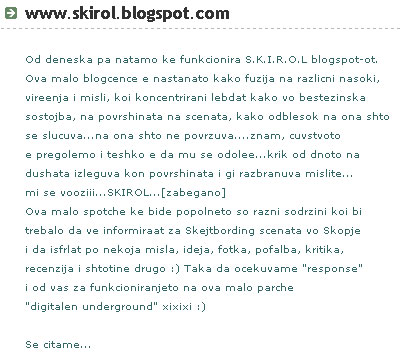 S.K.I.R.O.L. blogspot